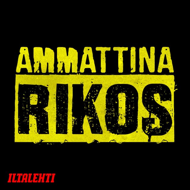 Ammattina rikos cover