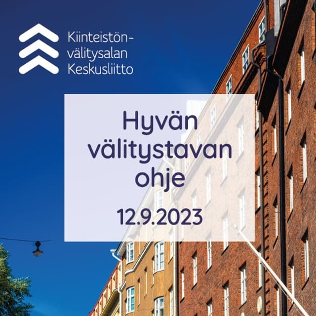 Hyvän välitystavan ohje 12.9.2023 cover