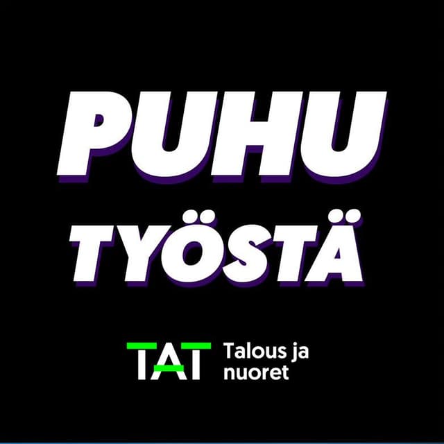 Puhu työstä -podcast cover