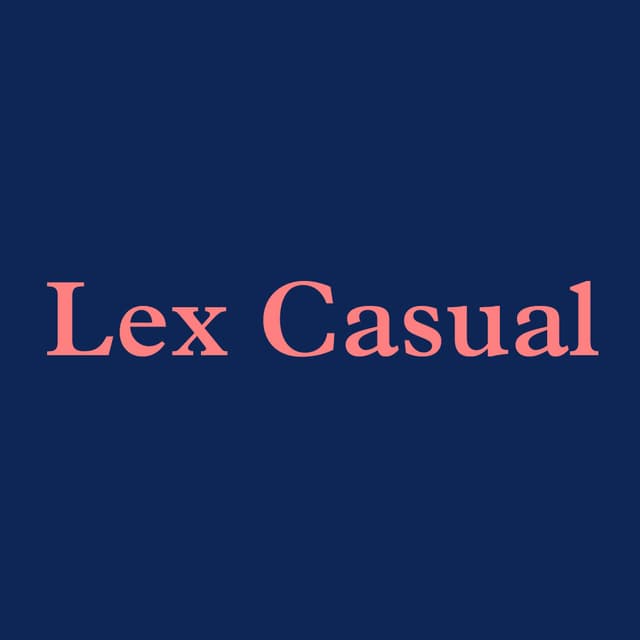 Lex Casual cover