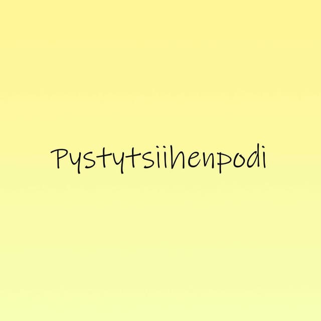 Pystytsiihenpodi cover