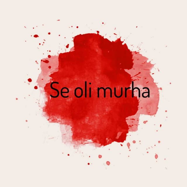 Se oli murha cover
