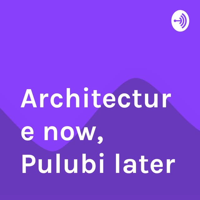 Architecture now, Pulubi later cover