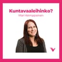 Kuntavaaleihinko? - Mari Kemppainen cover