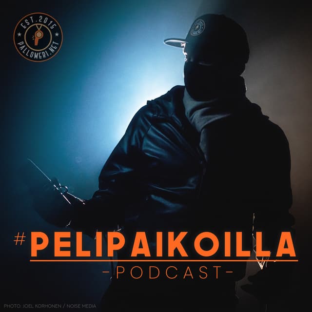 #Pelipaikoilla-podcast cover
