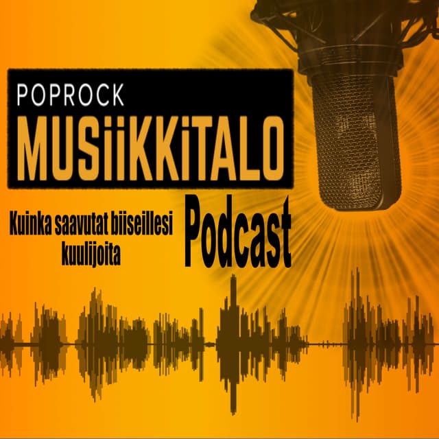 Poprock Musiikkitalo Podcast cover