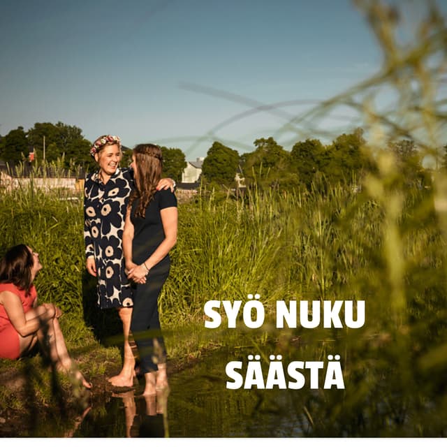 SYÖ NUKU SÄÄSTÄ cover