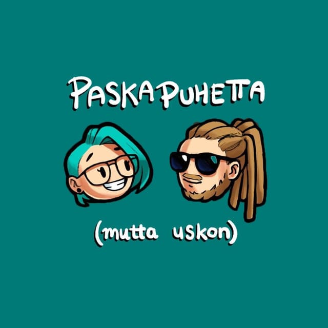 Paskapuhetta (mutta uskon) cover