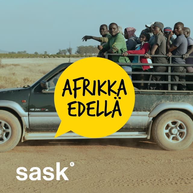 Afrikka edellä cover