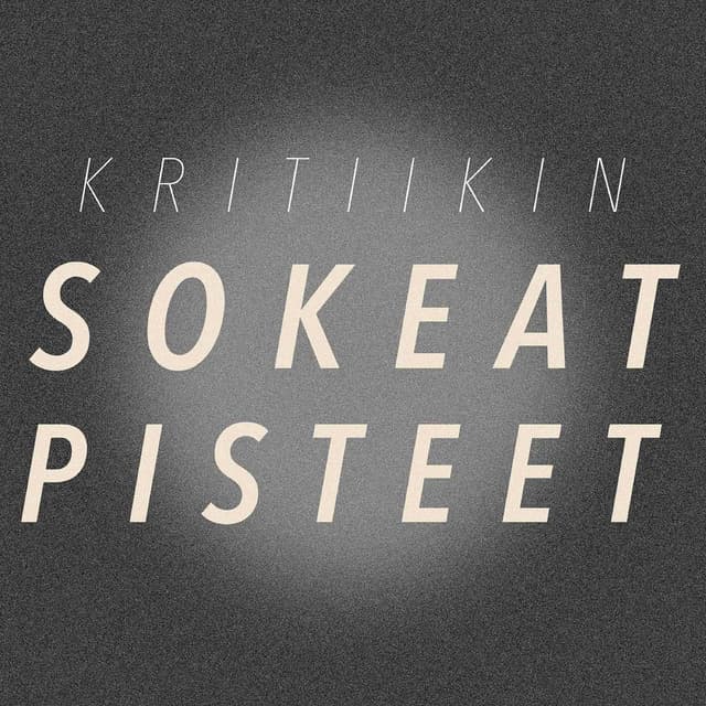Kritiikin sokeat pisteet cover