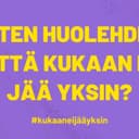 #kukaaneijääyksin cover