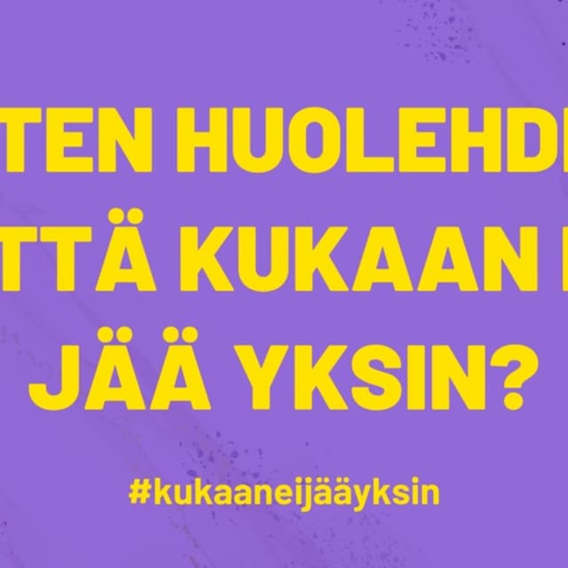 #kukaaneijääyksin cover