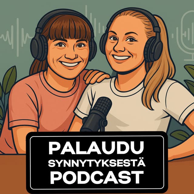 Palaudu synnytyksestä -podcast cover