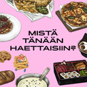 Mistä tänään haettaisiin? cover